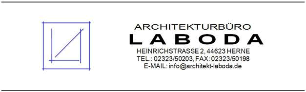 Architekt Laboda * Herne * Telefon: 02323-50203 Architekt Laboda * Herne * Telefon: 02323-50203